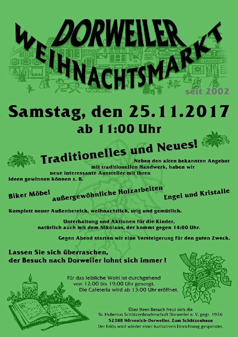 SHSD-Plakat Weihnachten 2017